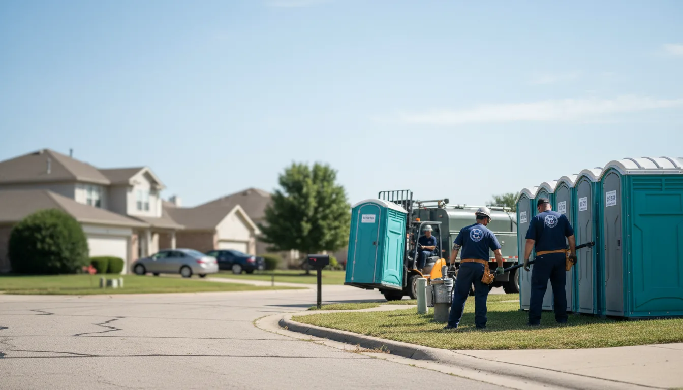 Porta Potty Rental in North Newton, KS near me